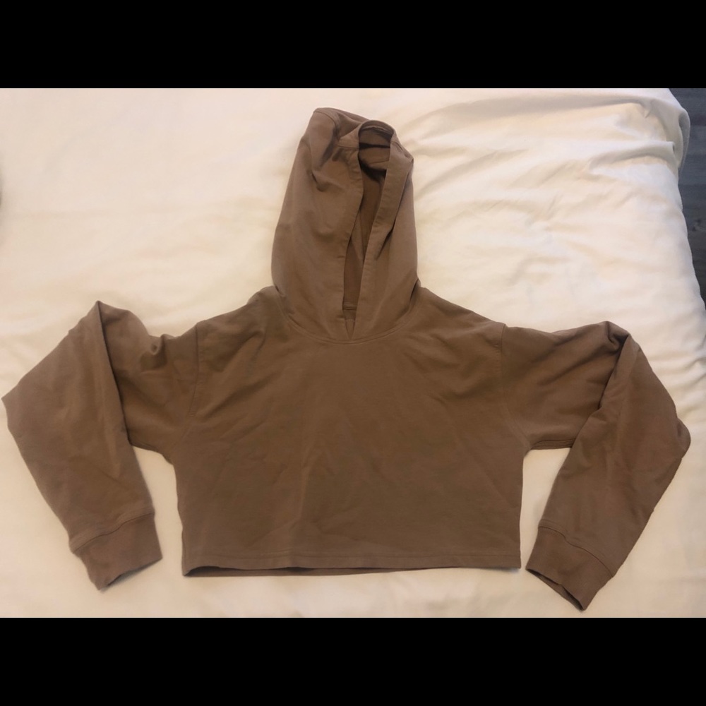 Lululemon All Your Cropped Hoodie (matching set)